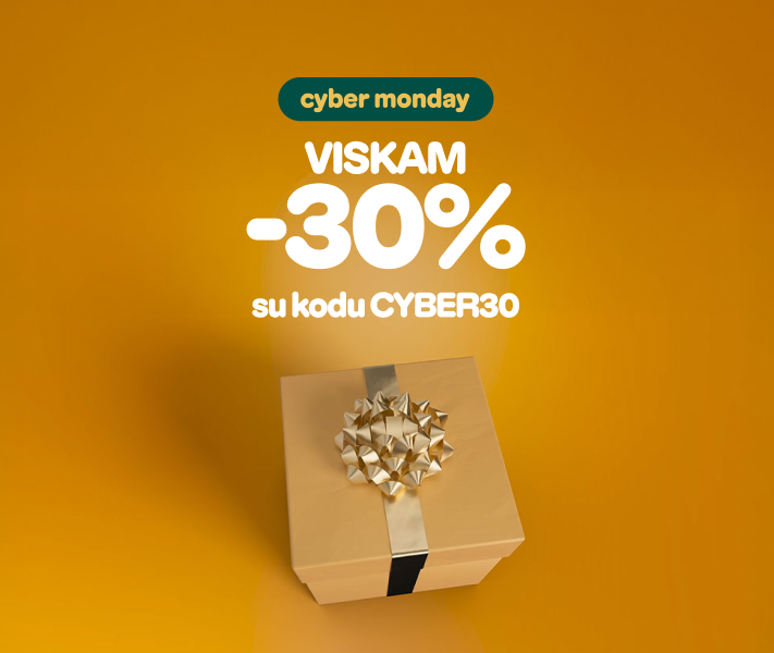 Cyber Monday -30% su kodu CYBER30 I Crocs.lt